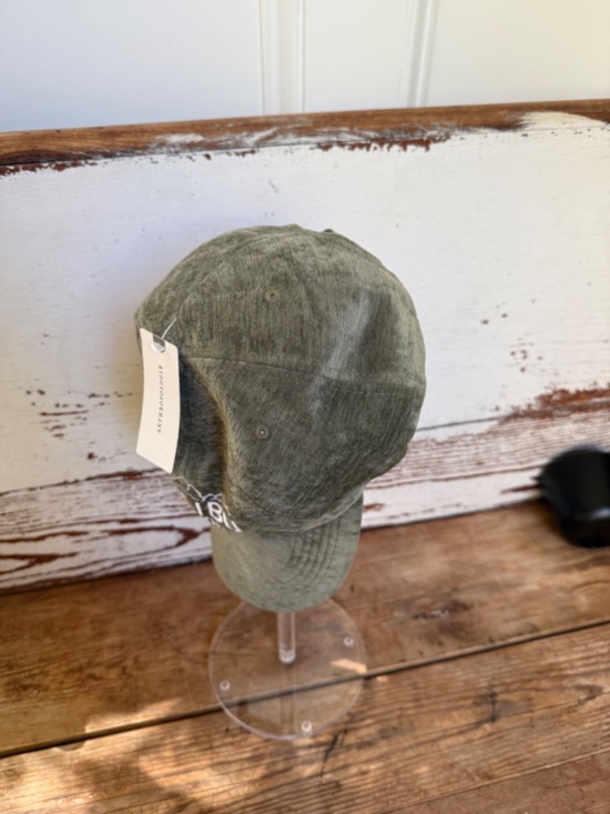 Anthropologie Corduroy Sports Club Baseball Cap Malibu Canyon